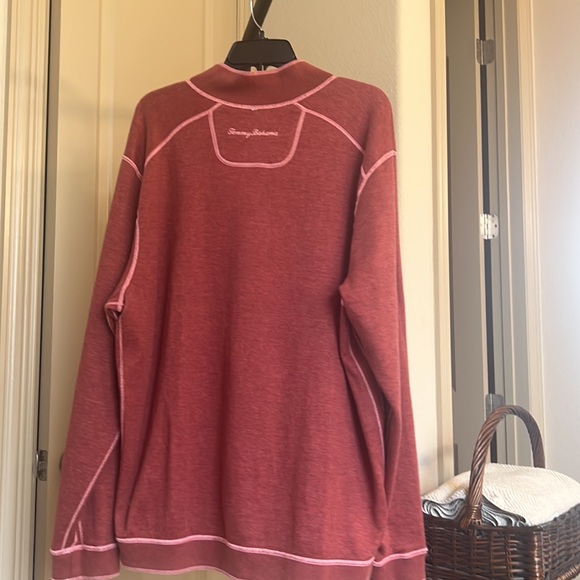NWOT Tommy Bahama reversible sweatshirt never worn XL - Picture 3 of 3